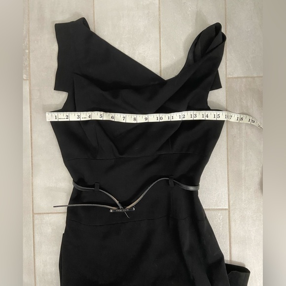 Black Halo Classic Jackie O Sheath Dress Black Size 4 - Picture 6 of 13